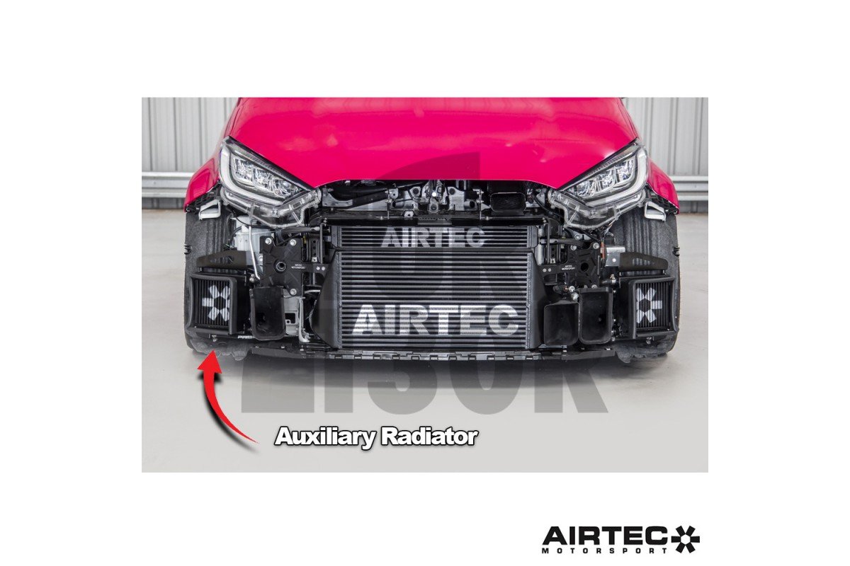 Auxiliary Radiator for Toyota Yaris GR by Airtec Auxiliary Radiator for Toyota Yaris GR by Airtec