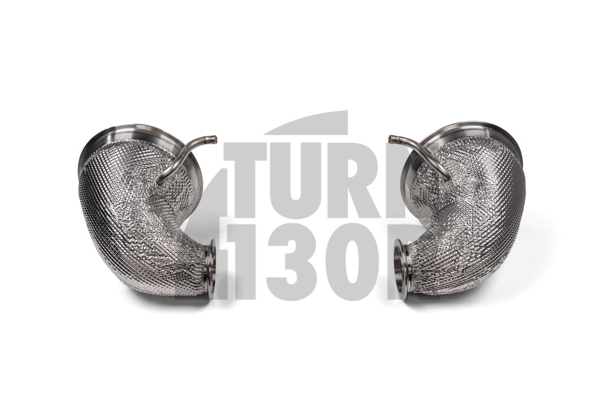 Akrapovic Porsche 992 GT3 / GT3 RS Titanium Slip-On Race Exhaust Adapter Akrapovic Porsche 992 GT3 / GT3 RS Titanium Slip-On Race Exhaust Adapter