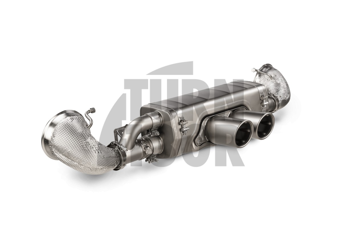 Akrapovic Porsche 992 GT3 / GT3 RS Titanium Slip-On Race Exhaust Adapter Akrapovic Porsche 992 GT3 / GT3 RS Titanium Slip-On Race Exhaust Adapter