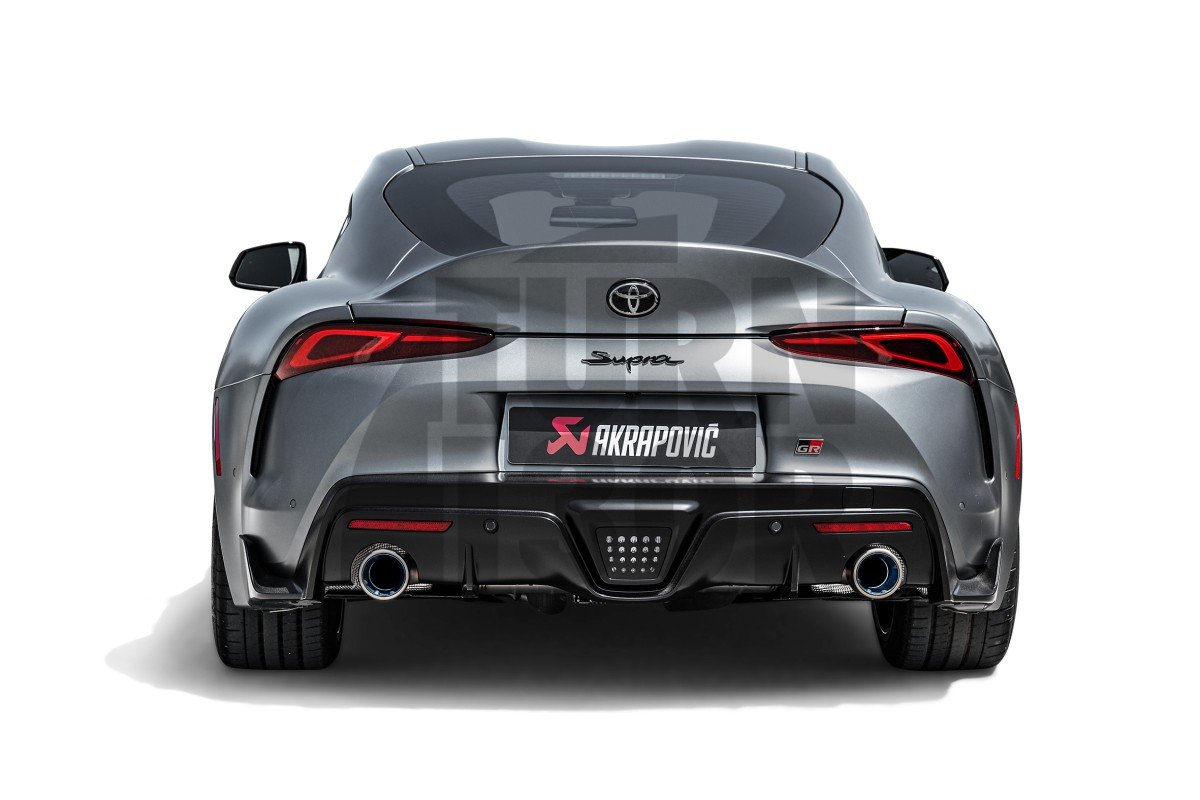 Akrapovic Toyota Supra GR 3.0 A90 MK5 Titanium Slip-On Exhaust Akrapovic Toyota Supra GR 3.0 A90 MK5 Titanium Slip-On Exhaust