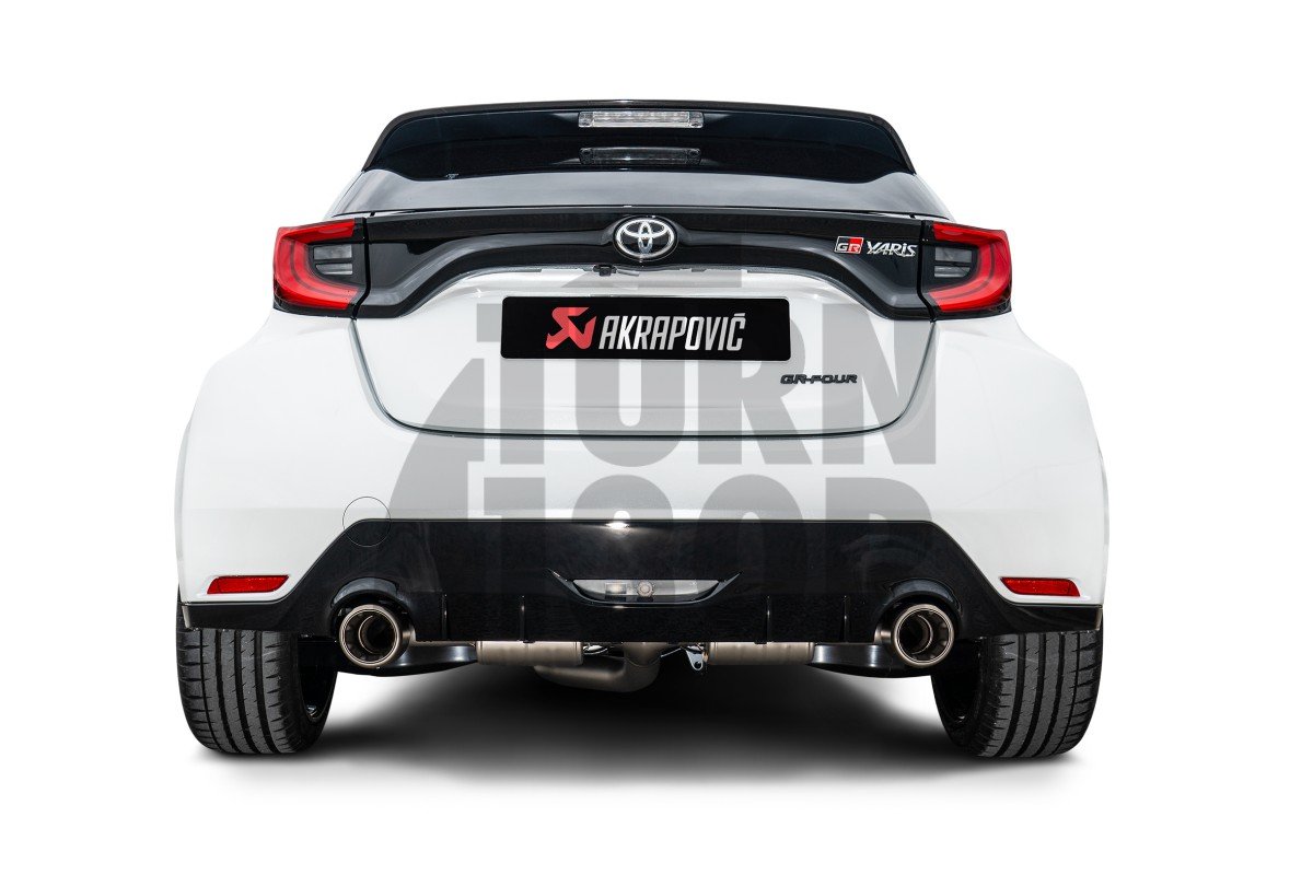 Akrapovic Toyota Yaris GR Titanium Slip-On Exhaust Akrapovic Toyota Yaris GR Titanium Slip-On Exhaust