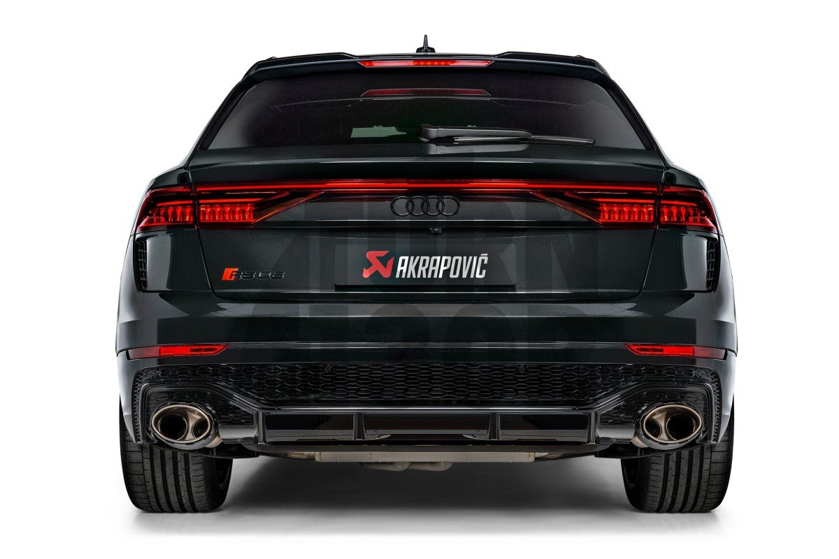 Akrapovic Titanium Evolution Line Exhaust for Audi RSQ8 Akrapovic Titanium Evolution Line Exhaust for Audi RSQ8