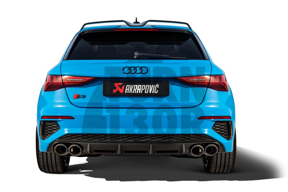 Akrapovic Evolution Line Exhaust for Audi S3 8Y Sportback Akrapovic Evolution Line Exhaust for Audi S3 8Y Sportback