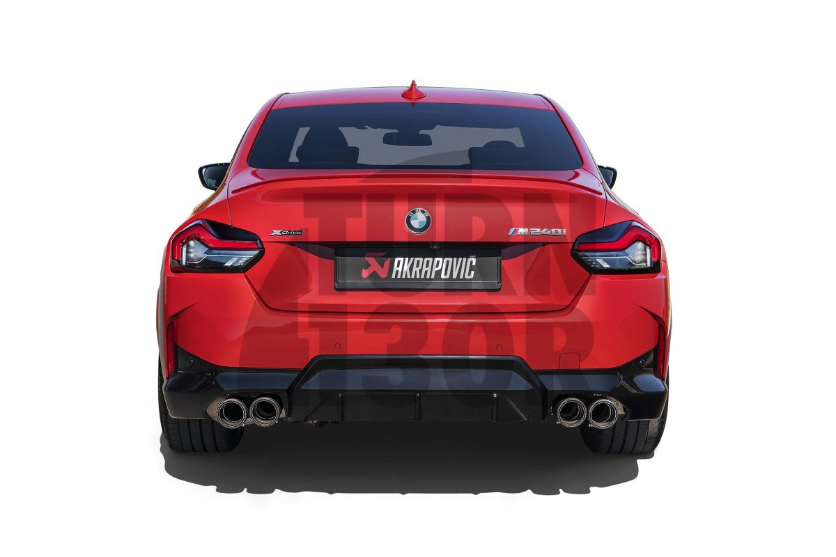 Akrapovic Titanium Slip-On Exhaust for BMW 240i G42 Akrapovic Titanium Slip-On Exhaust for BMW 240i G42