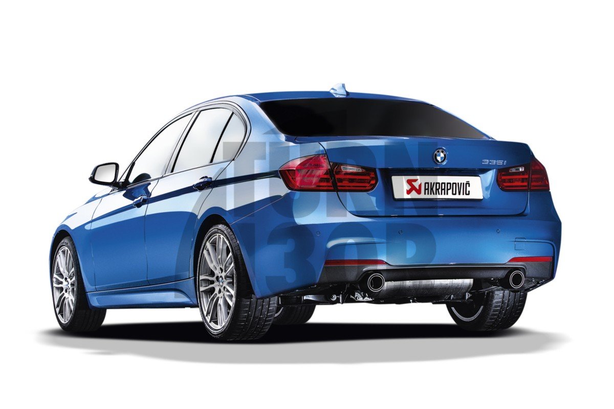 Akrapovic Evolution Exhaust for BMW 335I / 435I F3x Akrapovic Evolution Exhaust for BMW 335I / 435I F3x