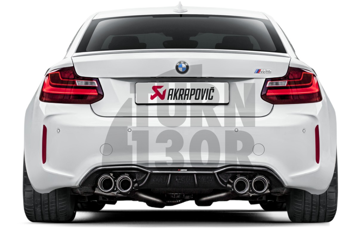 Akrapovic Evolution Line Exhaust System for BMW M2 Akrapovic Evolution Line Exhaust System for BMW M2