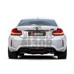 Akrapovic Evolution Line Titanium Exhaust for BMW M2 Comp F87 Akrapovic Evolution Line Titanium Exhaust for BMW M2 Comp F87