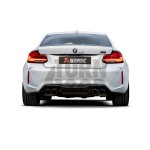 Akrapovic Slip-On Titanium Exhaust for BMW M2 Comp F87 Akrapovic Slip-On Titanium Exhaust for BMW M2 Comp F87