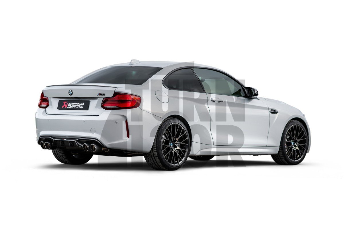 Akrapovic Slip-On Titanium Exhaust for BMW M2 Comp F87 Akrapovic Slip-On Titanium Exhaust for BMW M2 Comp F87
