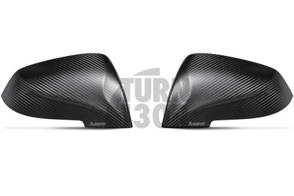 Akrapovic Carbon Fiber Mirror Caps for BMW M2 F87