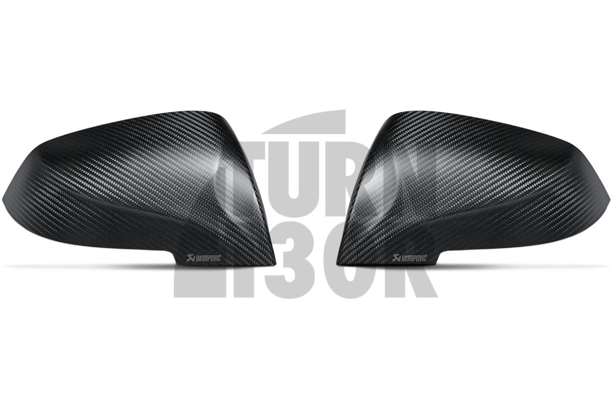 Akrapovic Carbon Fiber Mirror Caps for BMW M2 F87 Akrapovic Carbon Fiber Mirror Caps for BMW M2 F87