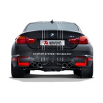 Akrapovic Carbon Rear Diffuser for BMW M3 F80 / M4 F8x Akrapovic Carbon Rear Diffuser for BMW M3 F80 / M4 F8x