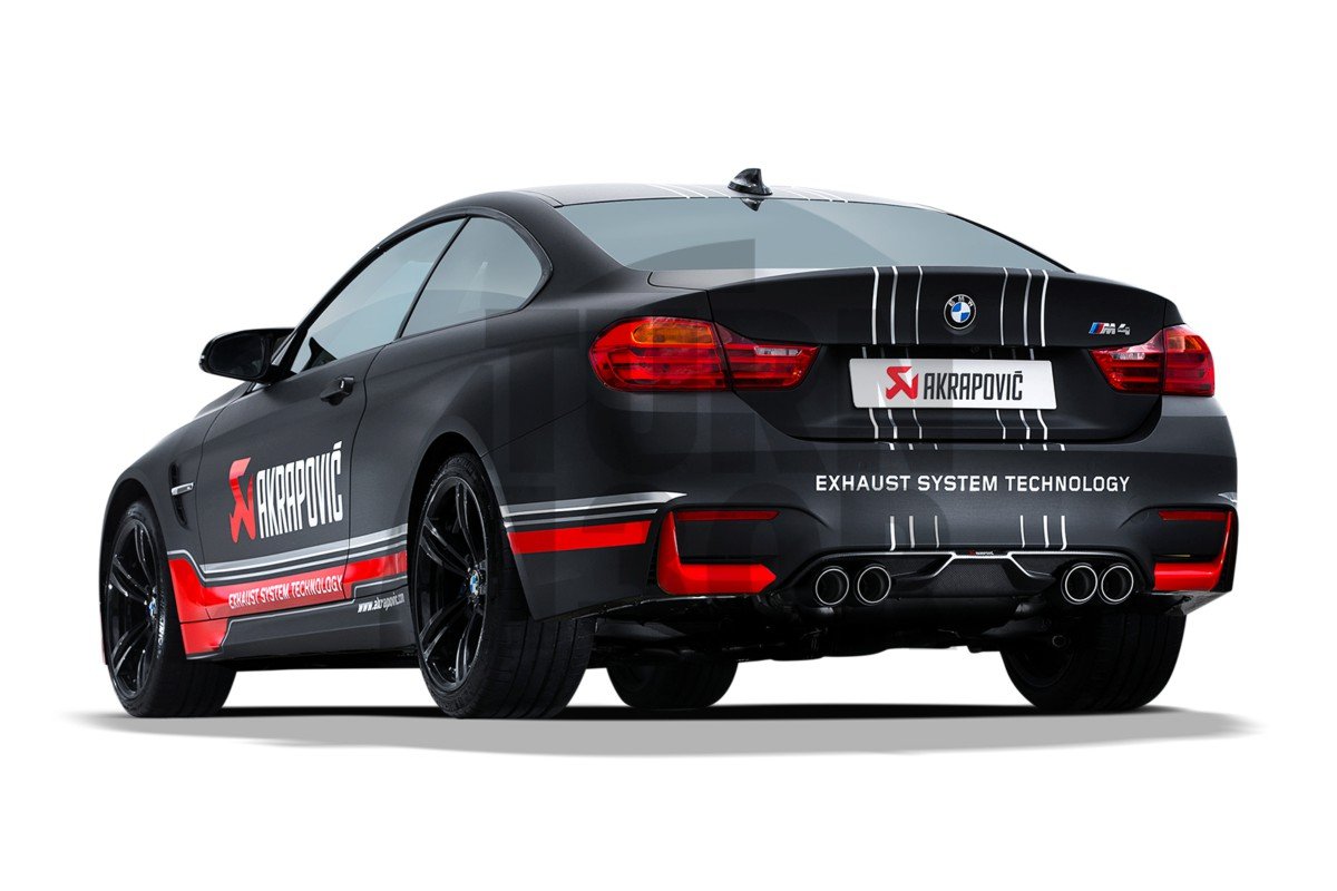 Akrapovic Slip-On Titanium Exhaust for BMW M3 F80 / M4 F8x Akrapovic Slip-On Titanium Exhaust for BMW M3 F80 / M4 F8x
