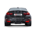 Akrapovic Slip-On Titanium Exhaust for BMW M3 F80 / M4 F8x Akrapovic Slip-On Titanium Exhaust for BMW M3 F80 / M4 F8x