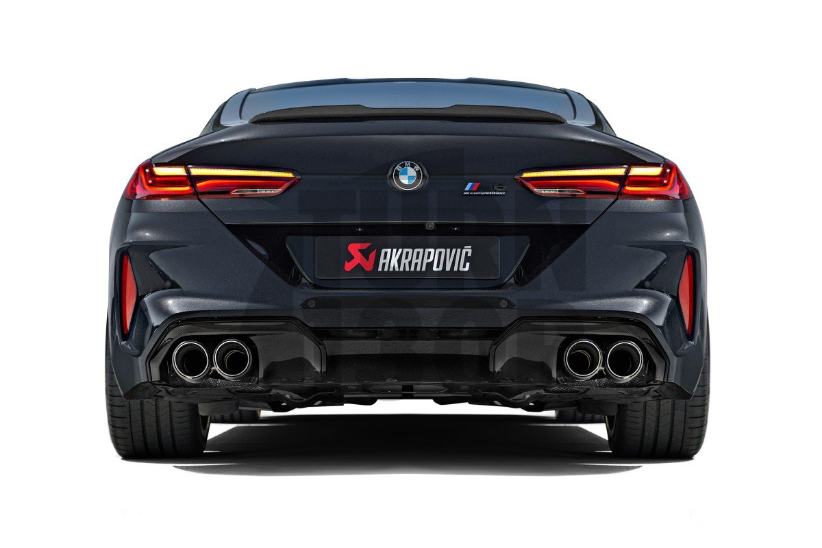 Akrapovic Evolution Line Titanium Exhaust for BMW M8 F9x Akrapovic Evolution Line Titanium Exhaust for BMW M8 F9x