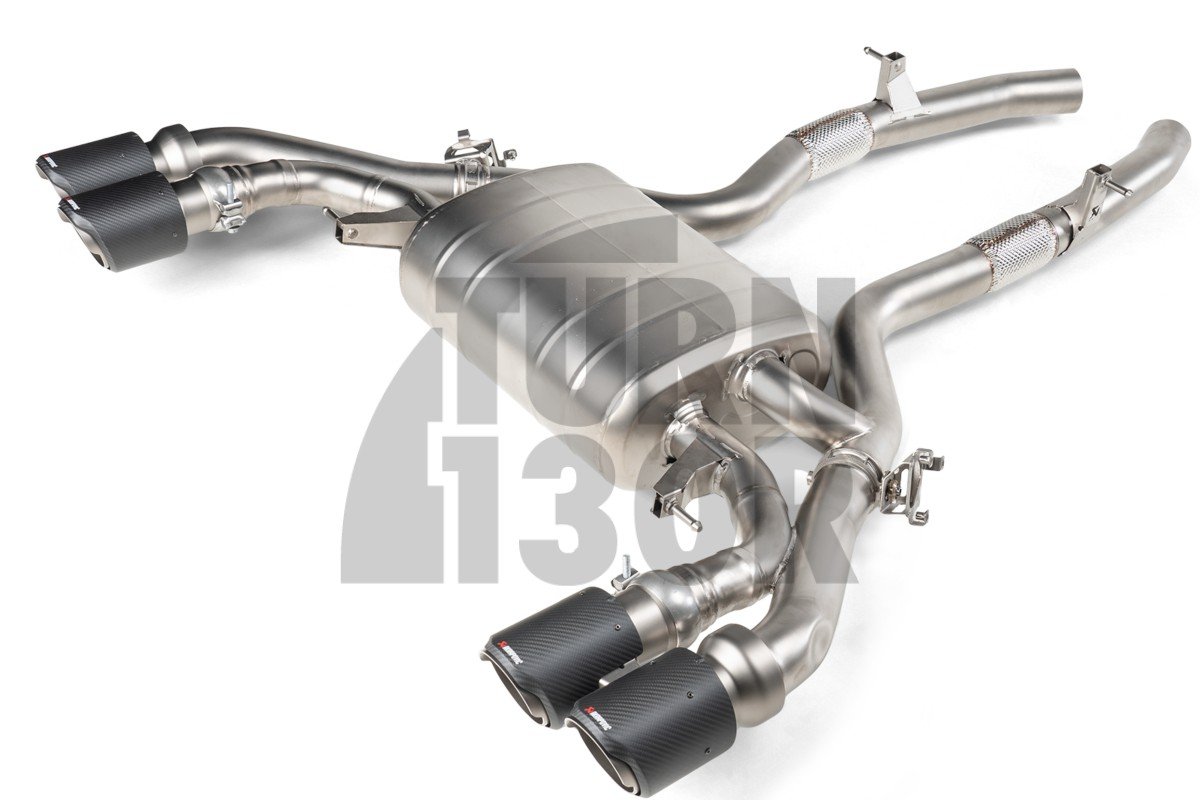 Akrapovic Slip-On Titanium Exhaust for BMW X3M F97 / X4M F98 Akrapovic Slip-On Titanium Exhaust for BMW X3M F97 / X4M F98
