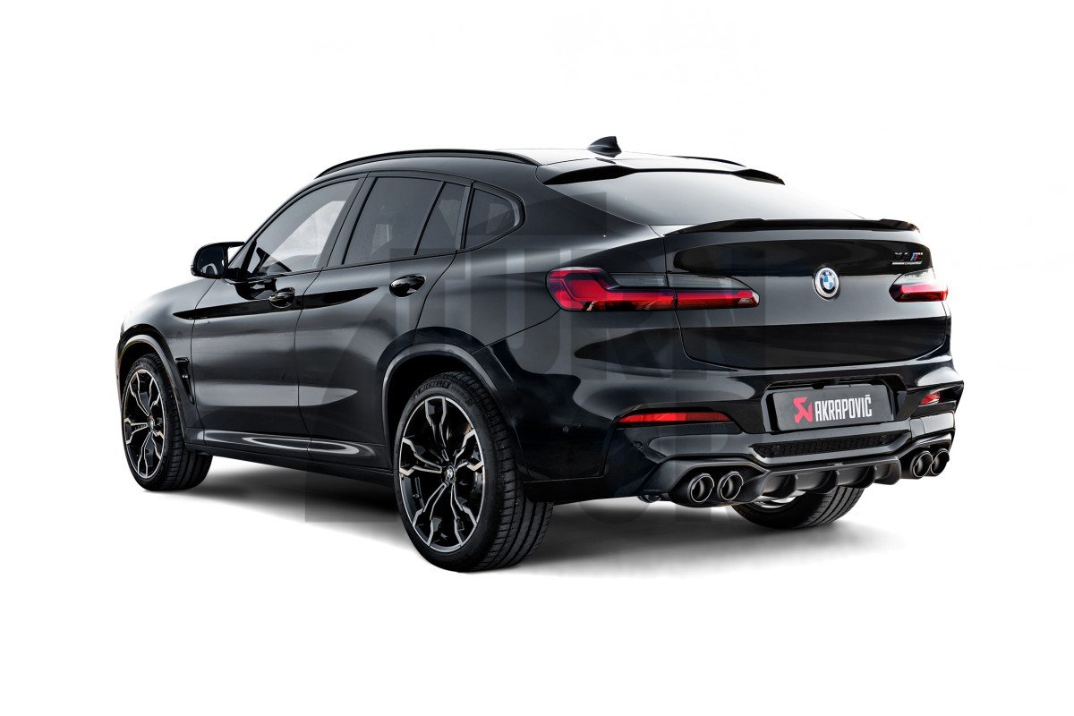 Akrapovic Slip-On Titanium Exhaust for BMW X3M F97 / X4M F98 Akrapovic Slip-On Titanium Exhaust for BMW X3M F97 / X4M F98