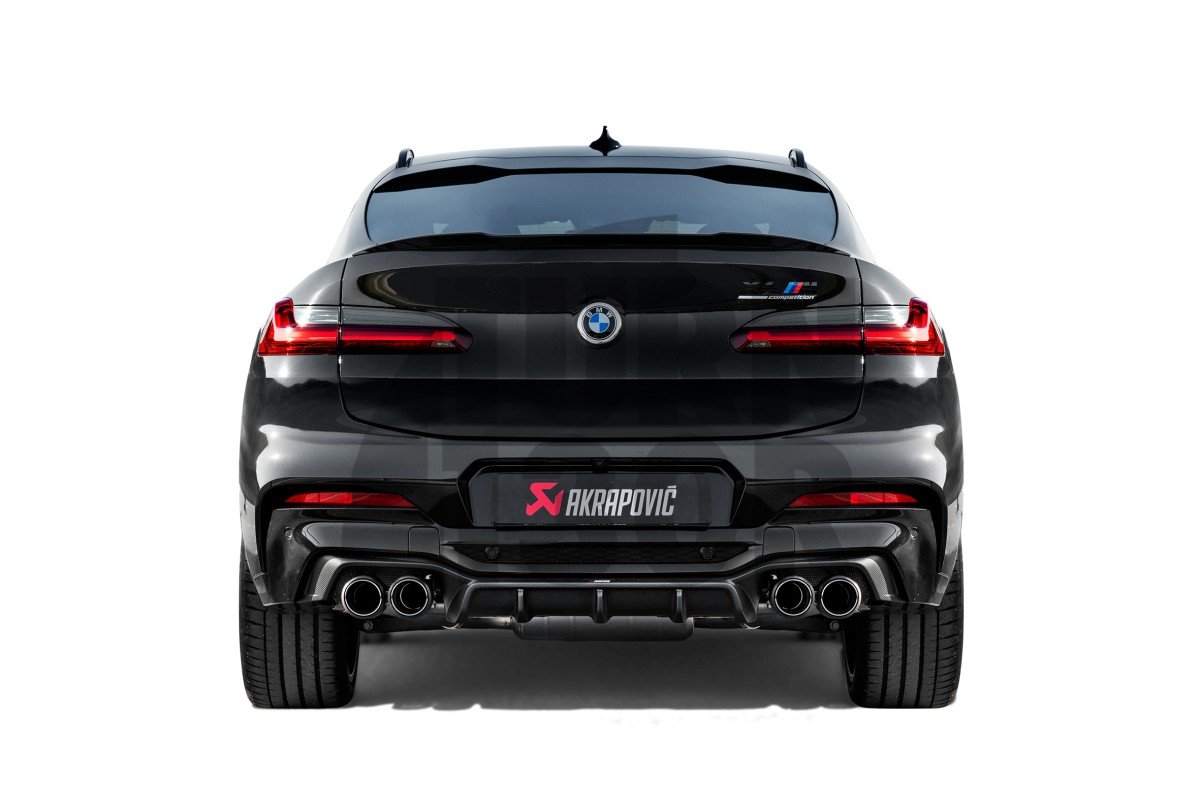 Akrapovic Slip-On Titanium Exhaust for BMW X3M F97 / X4M F98 Akrapovic Slip-On Titanium Exhaust for BMW X3M F97 / X4M F98
