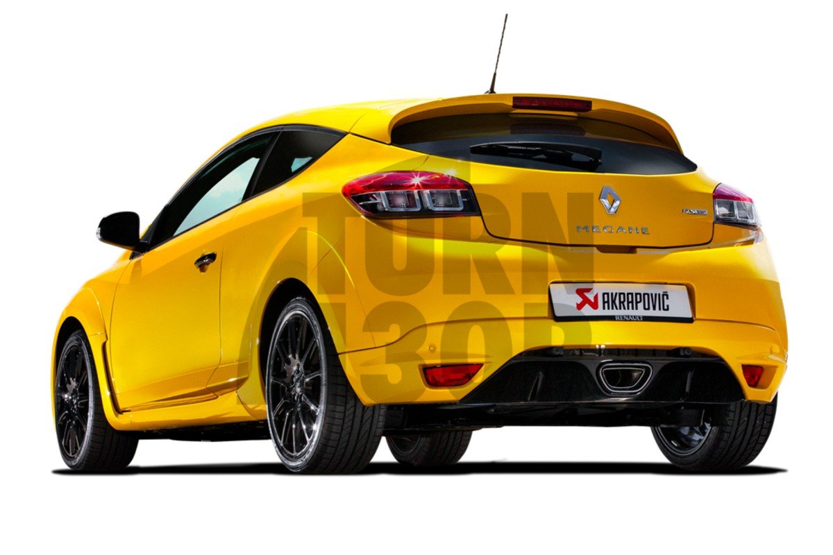Akrapovic Evolution Line Exhaust for Megane 3 RS Akrapovic Evolution Line Exhaust for Megane 3 RS
