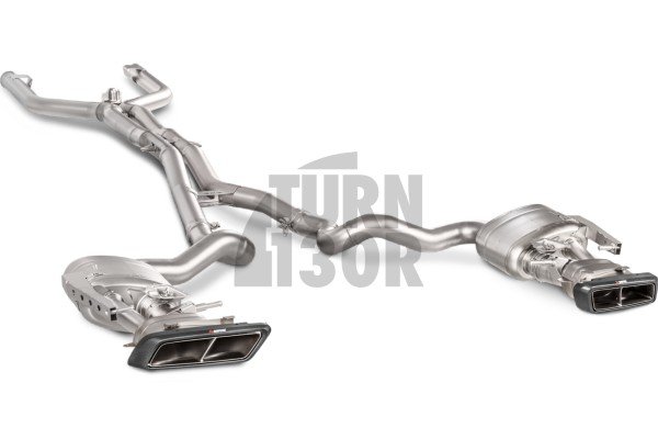 Akrapovic Evolution Line Exhaust for Mercedes C63 AMG W205
