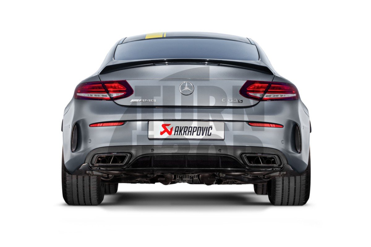Akrapovic Evolution Line Exhaust for Mercedes C63 AMG W205 Akrapovic Evolution Line Exhaust for Mercedes C63 AMG W205