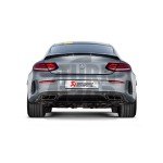 Akrapovic Evolution Line Exhaust for Mercedes C63 AMG W205 Akrapovic Evolution Line Exhaust for Mercedes C63 AMG W205