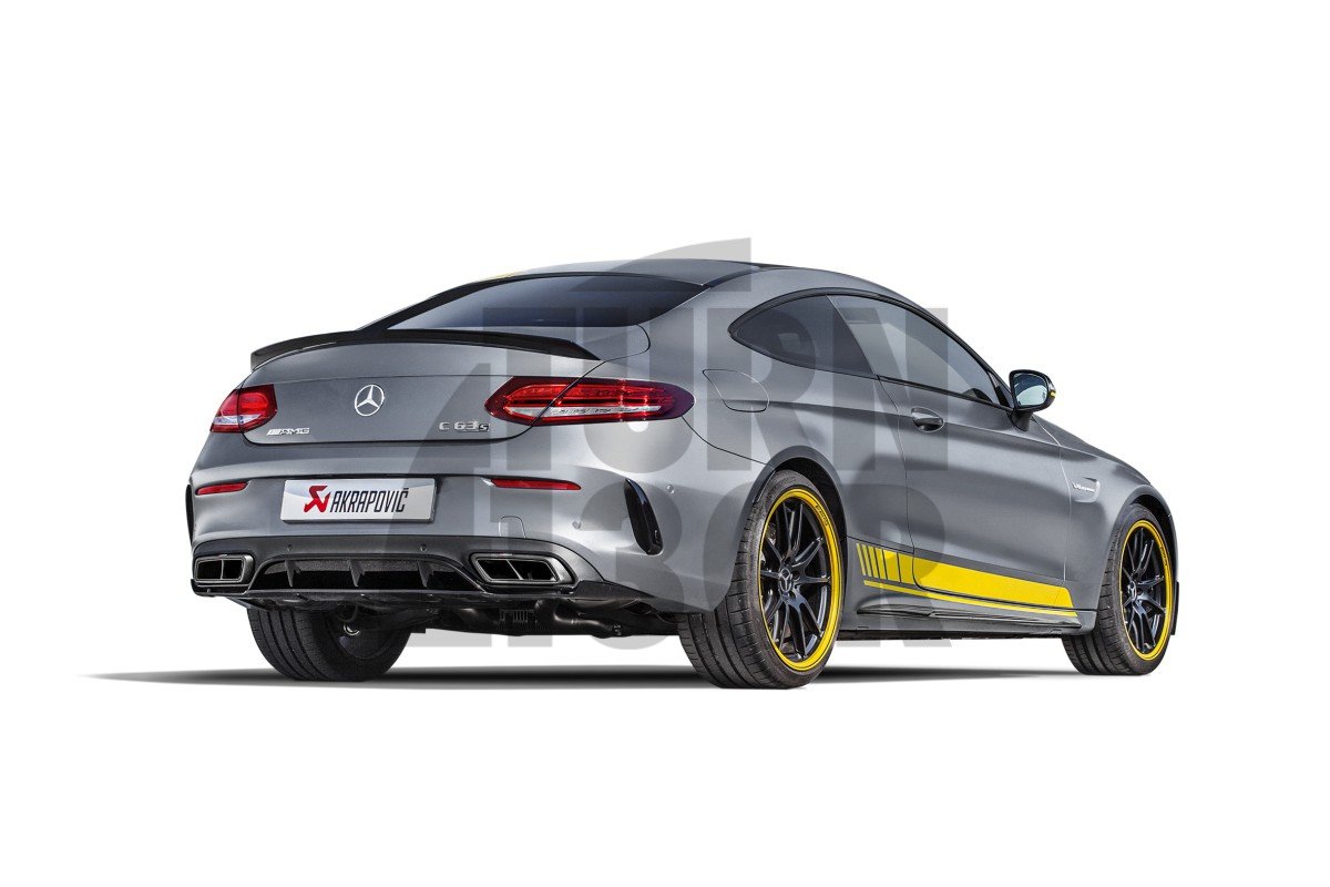 Akrapovic Evolution Line Exhaust for Mercedes C63 AMG W205 Akrapovic Evolution Line Exhaust for Mercedes C63 AMG W205
