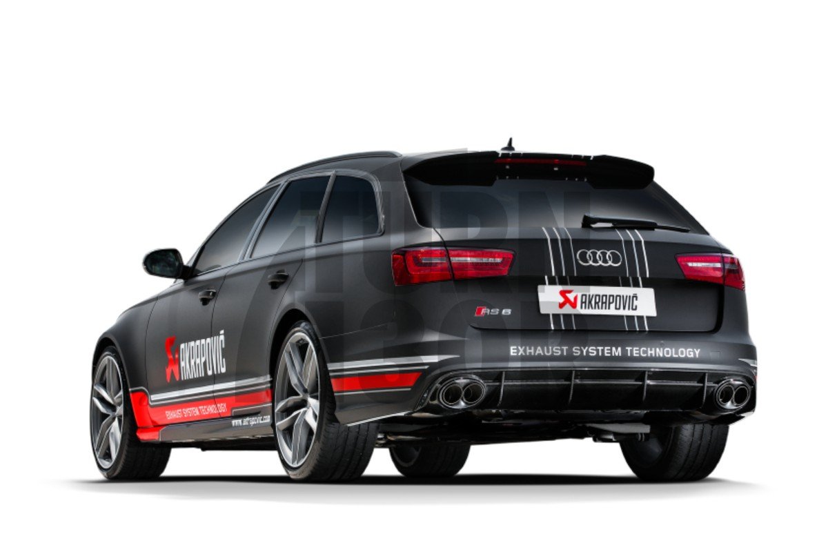 Akrapovic Evolution Line Exhaust for RS6 C7 Akrapovic Evolution Line Exhaust for RS6 C7