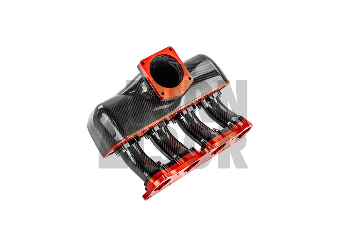 PracWorks Centerfeed Carbon Fiber Intake Manifold Civic Type R FN2 / EP3 / Swap K20 / K24 PracWorks Centerfeed Carbon Fiber Intake Manifold Civic Type R FN2 / EP3 / Swap K20 / K24