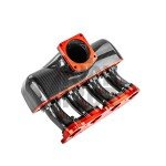 PracWorks Centerfeed Carbon Fiber Intake Manifold Civic Type R FN2 / EP3 / Swap K20 / K24 PracWorks Centerfeed Carbon Fiber Intake Manifold Civic Type R FN2 / EP3 / Swap K20 / K24