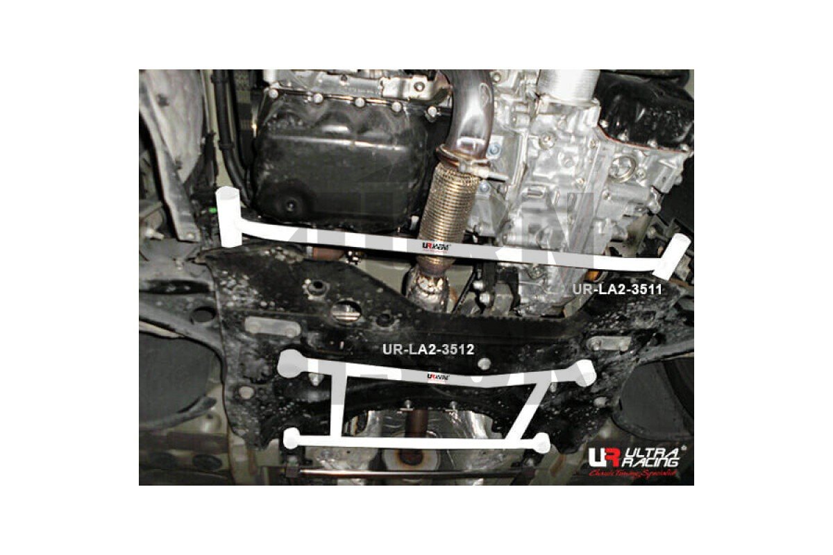 Ultra Racing 4 Point Front Subframe Brace Peugeot 308 GTI Ultra Racing 4 Point Front Subframe Brace Peugeot 308 GTI