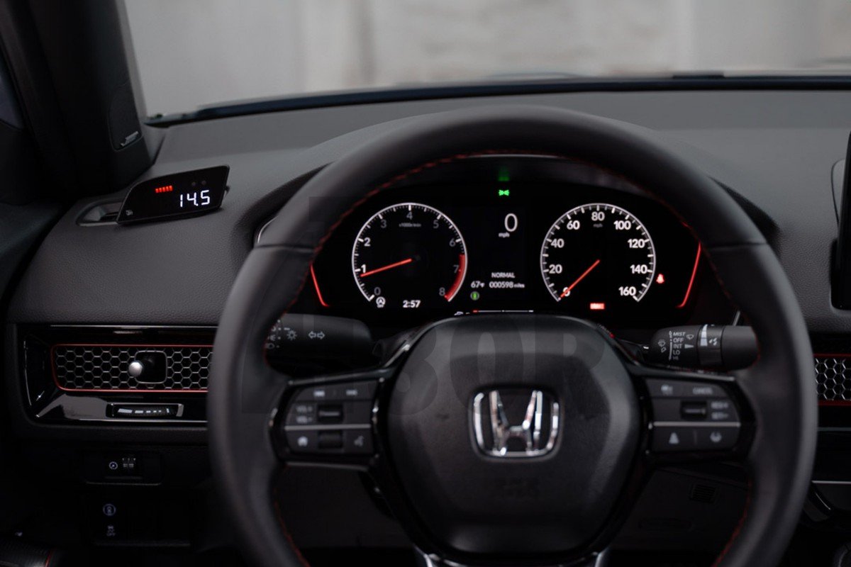 Honda Civic Type R FL5 P3 Gauges Digital Vent Gauge Honda Civic Type R FL5 P3 Gauges Digital Vent Gauge