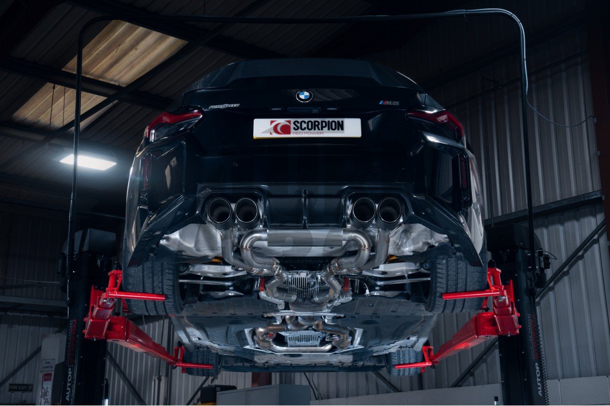 Scorpion Exhaust GPF Back BMW M2 G87 Scorpion Exhaust GPF Back BMW M2 G87