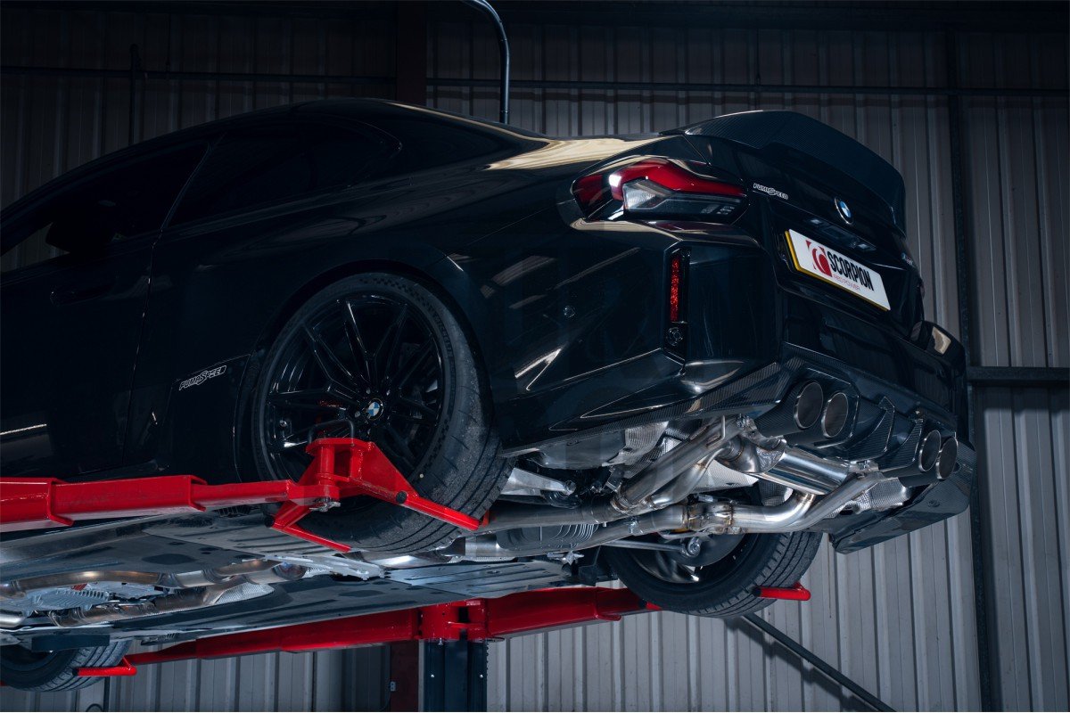 Scorpion Exhaust GPF Back BMW M2 G87 Scorpion Exhaust GPF Back BMW M2 G87