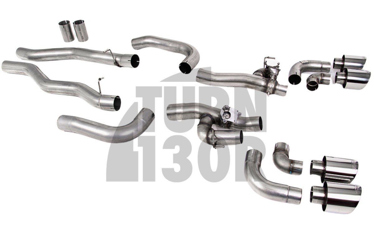 BMW M8 F9x Milltek OPF/GPF Back System with valved Rear Silencer BMW M8 F9x Milltek OPF/GPF Back System with valved Rear Silencer