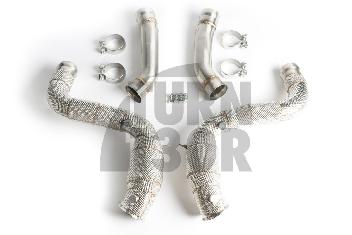 CTS Turbo Hight-Flow Cats Downpipes Mercedes C63 AMG W205 CTS Turbo Hight-Flow Cats Downpipes Mercedes C63 AMG W205