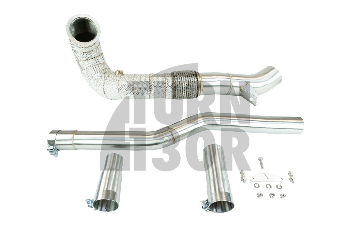 Black Mamba Decat Downpipes ( Heat Shield ) for Golf 7 R - S3 8V - Leon Cupra 4Drive - TTS 8S Black Mamba Decat Downpipes ( Heat Shield ) for Golf 7 R - S3 8V - Leon Cupra 4Drive - TTS 8S