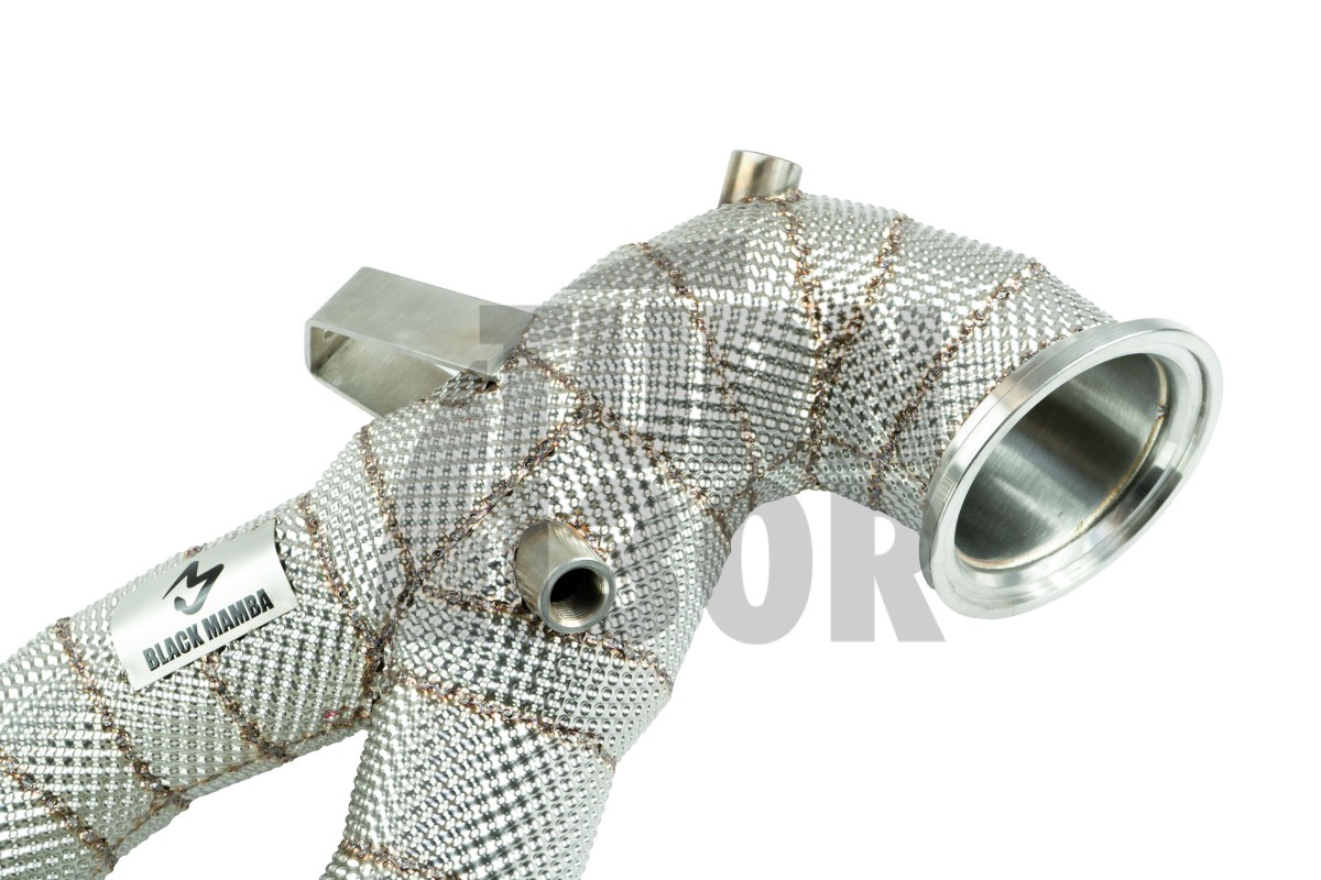 Black Mamba Audi TTRS 8S / RS3 8V.5 Decat Downpipe Black Mamba Audi TTRS 8S / RS3 8V.5 Decat Downpipe