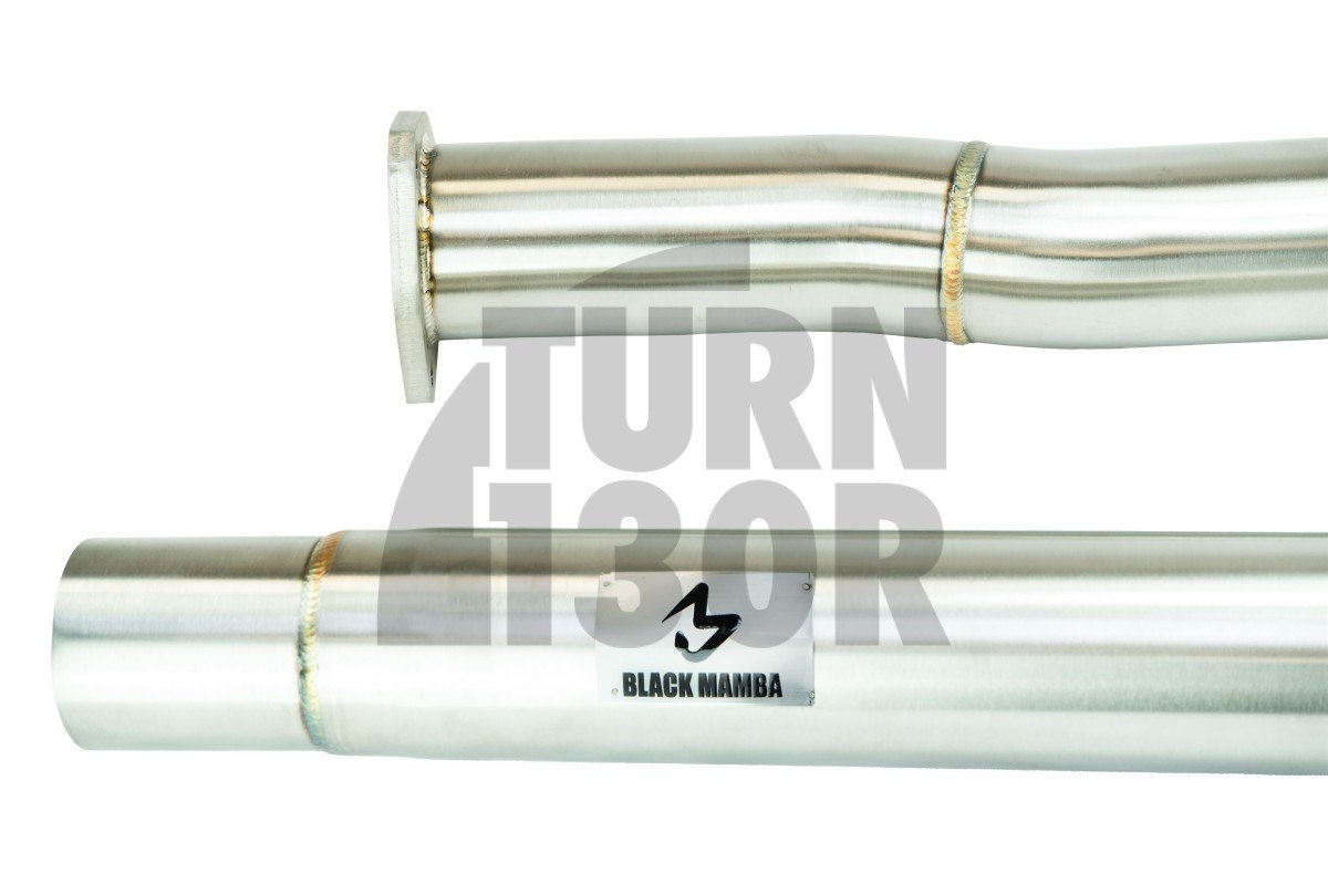Black Mamba Secondary Catalyst Bypass for Audi RS3 8V.5 - TTrs 8s (No OPF) Black Mamba Secondary Catalyst Bypass for Audi RS3 8V.5 - TTrs 8s (No OPF)