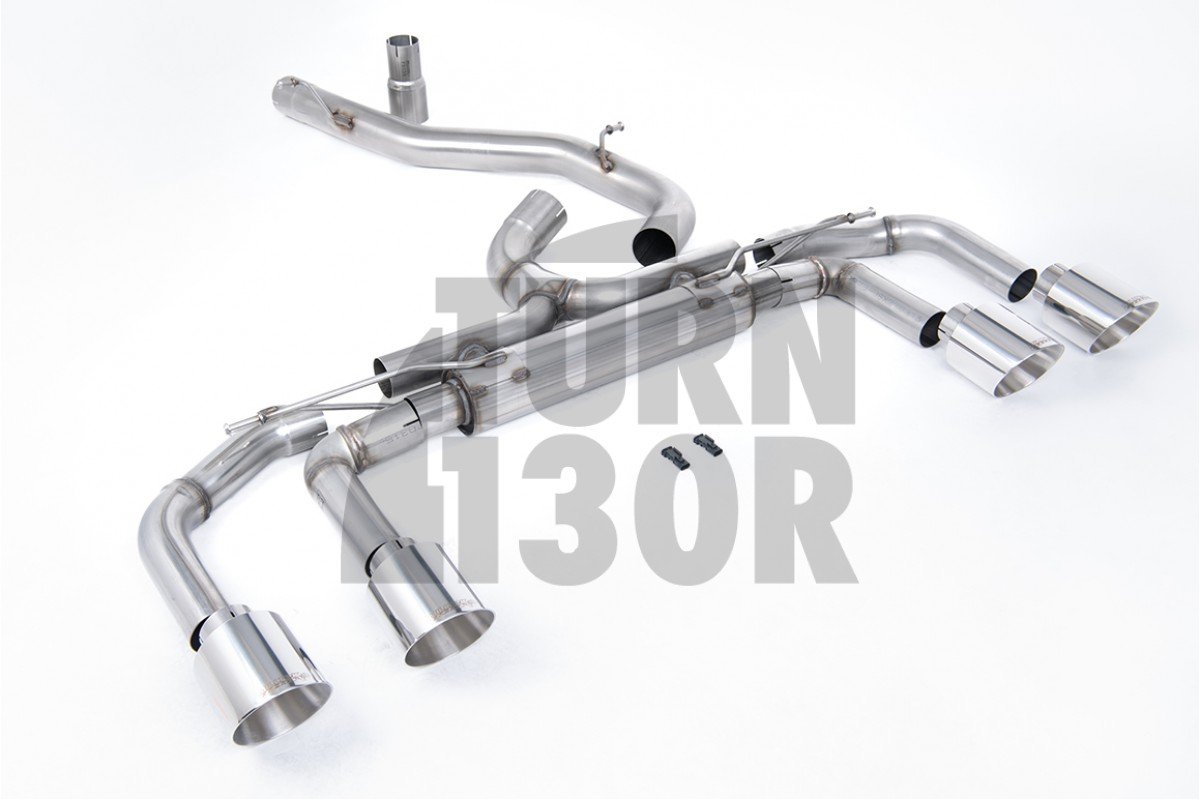 Golf 8 R Milltek GPF Back Exhaust Golf 8 R Milltek GPF Back Exhaust