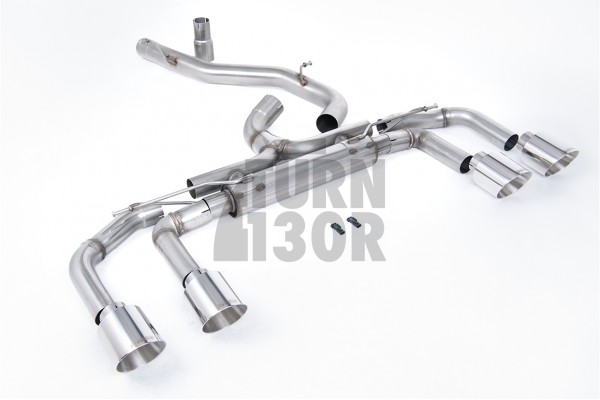 Golf 8 R Milltek GPF Back Exhaust