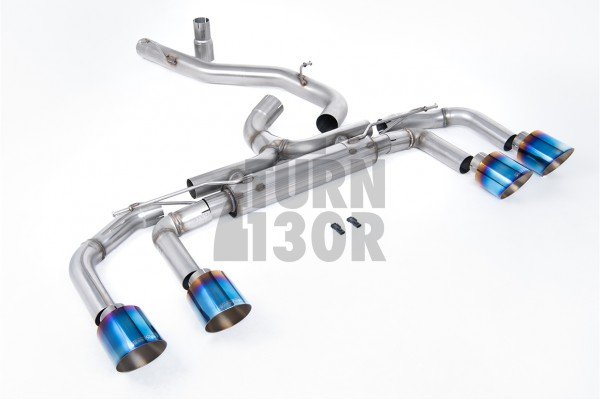 Golf 8 R Milltek GPF Back Exhaust