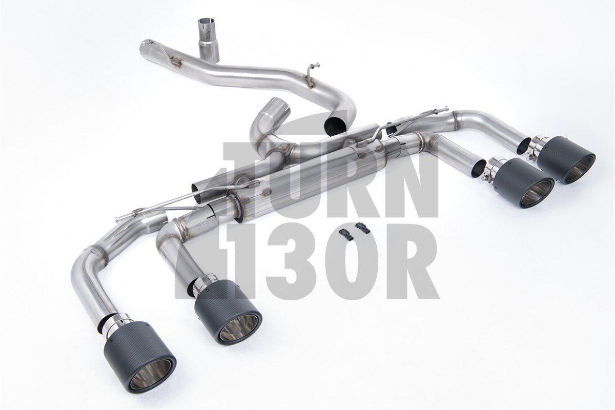 Golf 8 R Milltek GPF Back Exhaust Golf 8 R Milltek GPF Back Exhaust