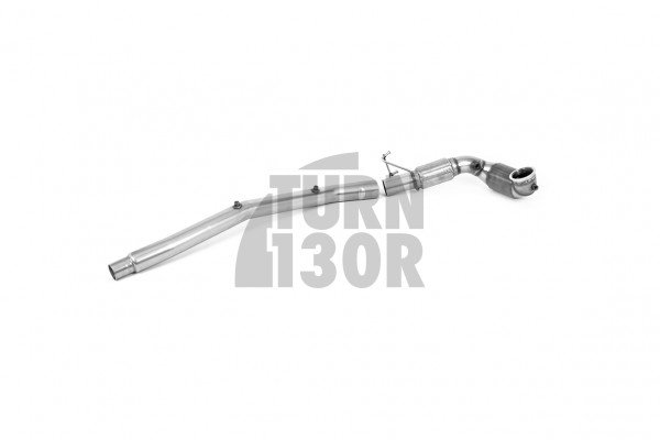 Milltek Downpipe and Hi-Flow Sports Cat for Golf 8 & 8.5 R and Audi S3 8Y