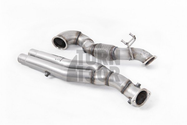 Milltek Large-bore Downpipe and De-cat for Audi RS3 8V - 8V5 / 8Y / TTRS Mk3 8S / RSQ3