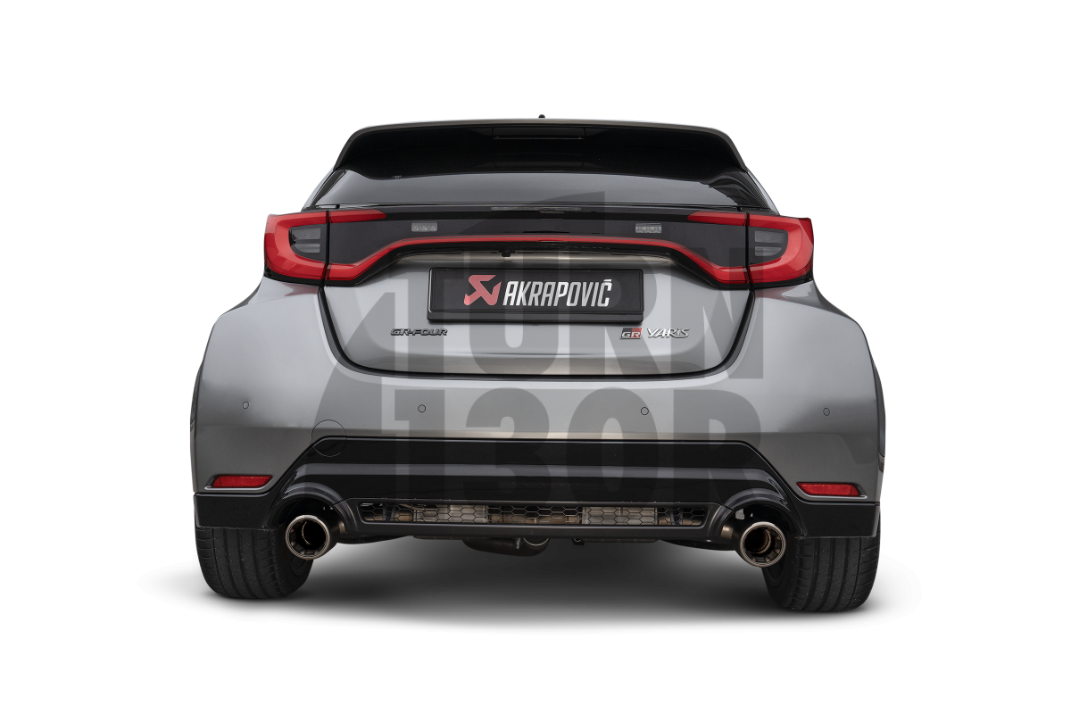 Akrapovic slip-on titanium Exhaust System for Yaris GR 2025+ Akrapovic slip-on titanium Exhaust System for Yaris GR 2025+