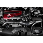 Honda Civic Type R FK2 / FK8 Carbon Fiber / Red Kevlar Engine Cover by Eventuri Honda Civic Type R FK2 / FK8 Carbon Fiber / Red Kevlar Engine Cover by Eventuri