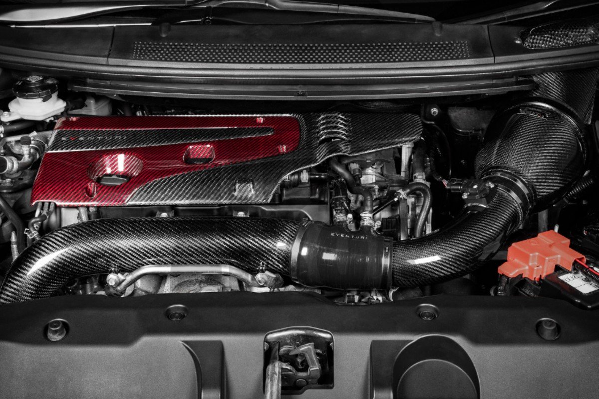 Eventuri Carbon Fiber Turbo Inlet Tube for Honda Civic Type R FK2 Eventuri Carbon Fiber Turbo Inlet Tube for Honda Civic Type R FK2