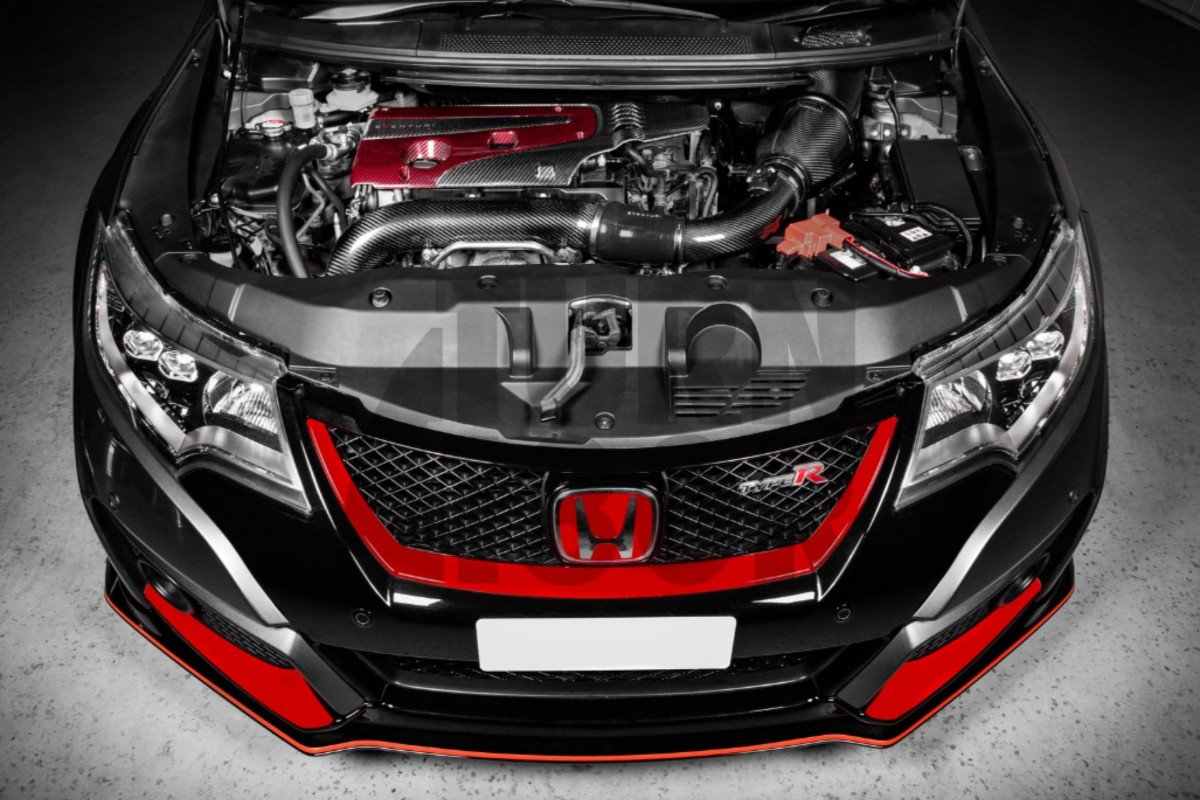 Eventuri Carbon Fiber Turbo Inlet Tube for Honda Civic Type R FK2 Eventuri Carbon Fiber Turbo Inlet Tube for Honda Civic Type R FK2