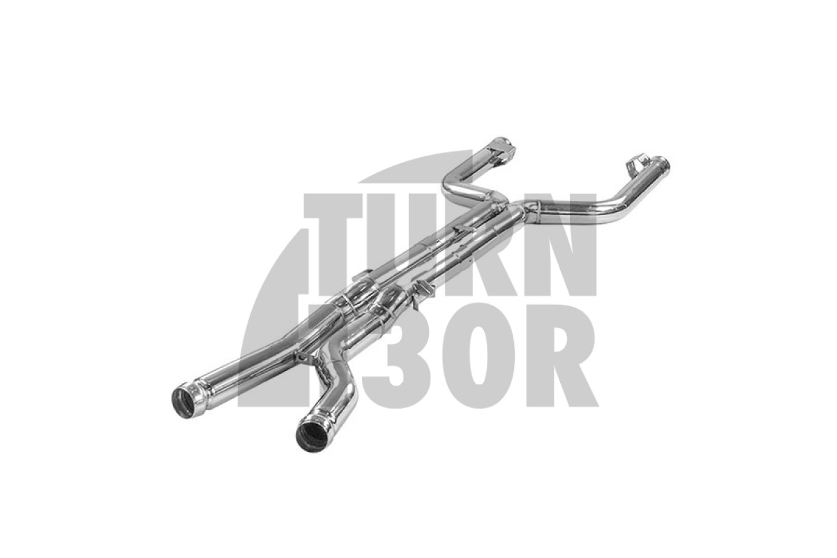 Alpha Competition Resonator Delete Mid Pipe Mercedes C63 AMG W205 Alpha Competition Resonator Delete Mid Pipe Mercedes C63 AMG W205